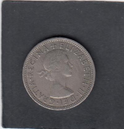 Beschrijving: 2 Shillings  ELIZABETH II
